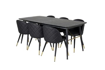 Rektangulär matgrupp Venture Home - Møbler - Bord - Spisegrupper