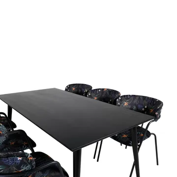 Rektangulär matgrupp Venture Home - Møbler - Bord - Spisegrupper