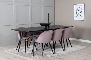Rektangulär matgrupp Venture Home - Møbler - Bord - Spisegrupper