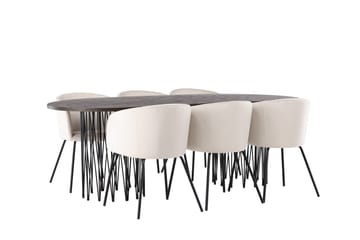 Rektangulär matgrupp Venture Home - Møbler - Bord - Spisegrupper
