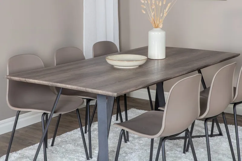 Rektangulär matgrupp Venture Home - Møbler - Bord - Spisegrupper
