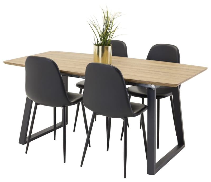 Rektangulär matgrupp Venture Home - Møbler - Bord - Spisegrupper