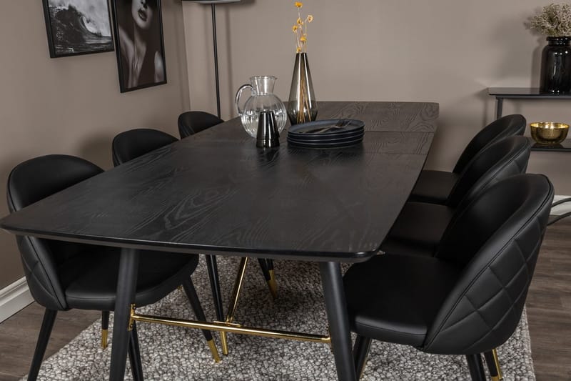 Rektangulär matgrupp Venture Home - Møbler - Bord - Spisegrupper