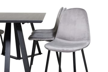 Rektangulär matgrupp Venture Home - Møbler - Bord - Spisegrupper