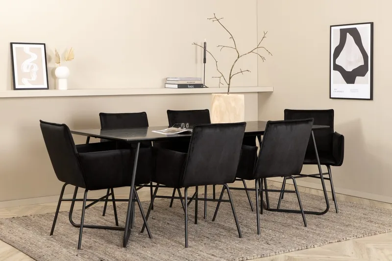 Rektangulär matgrupp Venture Home