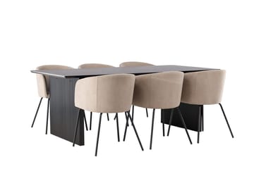 Rektangulär matgrupp Venture Home - Møbler - Bord - Spisegrupper