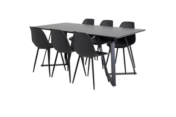 Rektangulär matgrupp Venture Home - Møbler - Bord - Spisegrupper