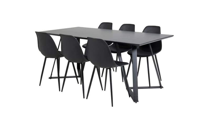 Rektangulär matgrupp Venture Home - Møbler - Bord - Spisegrupper