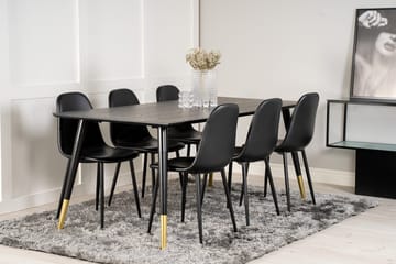 Rektangulär matgrupp Venture Home - Møbler - Bord - Spisegrupper