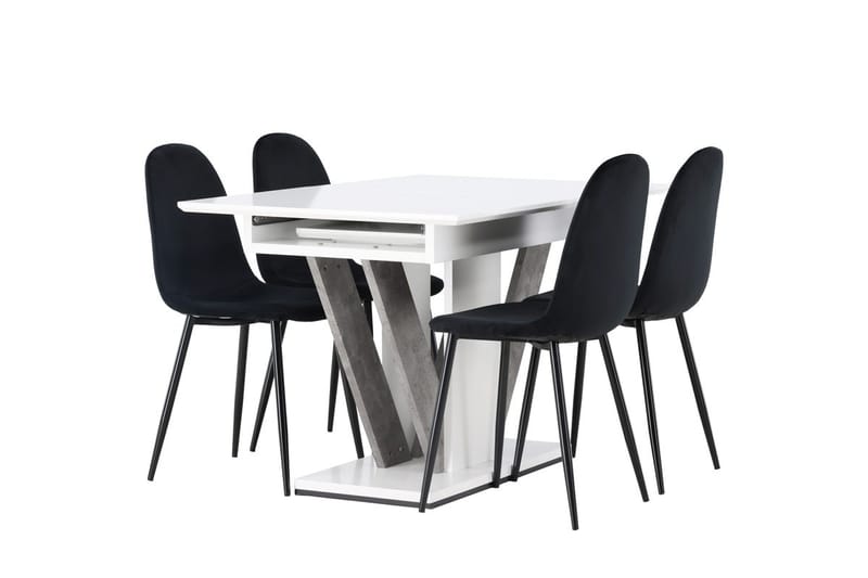 Rektangulär matgrupp Venture Home - Møbler - Bord - Spisegrupper