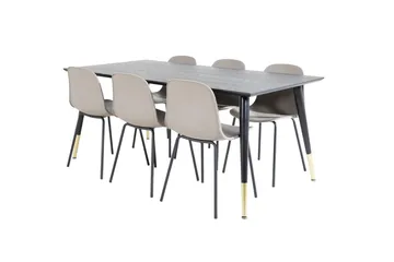 Rektangulär matgrupp Venture Home - Møbler - Bord - Spisegrupper