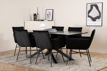 Rektangulär matgrupp Venture Home - Møbler - Bord - Spisegrupper