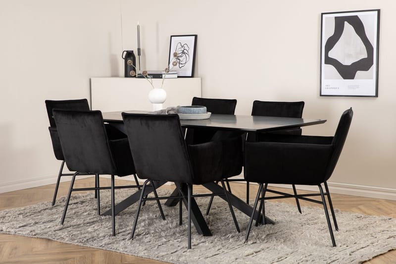 Rektangulär matgrupp Venture Home - Møbler - Bord - Spisegrupper