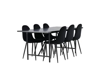 Rektangulär matgrupp Venture Home - Møbler - Bord - Spisegrupper