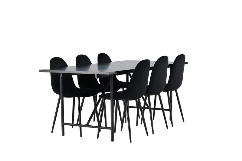 Rektangulär matgrupp Venture Home - Møbler - Bord - Spisegrupper