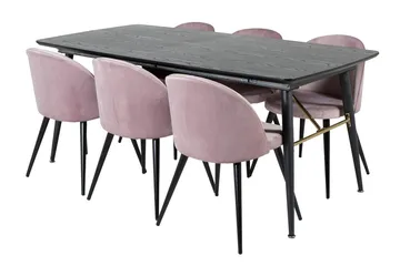 Rektangulär matgrupp Venture Home - Møbler - Bord - Spisegrupper