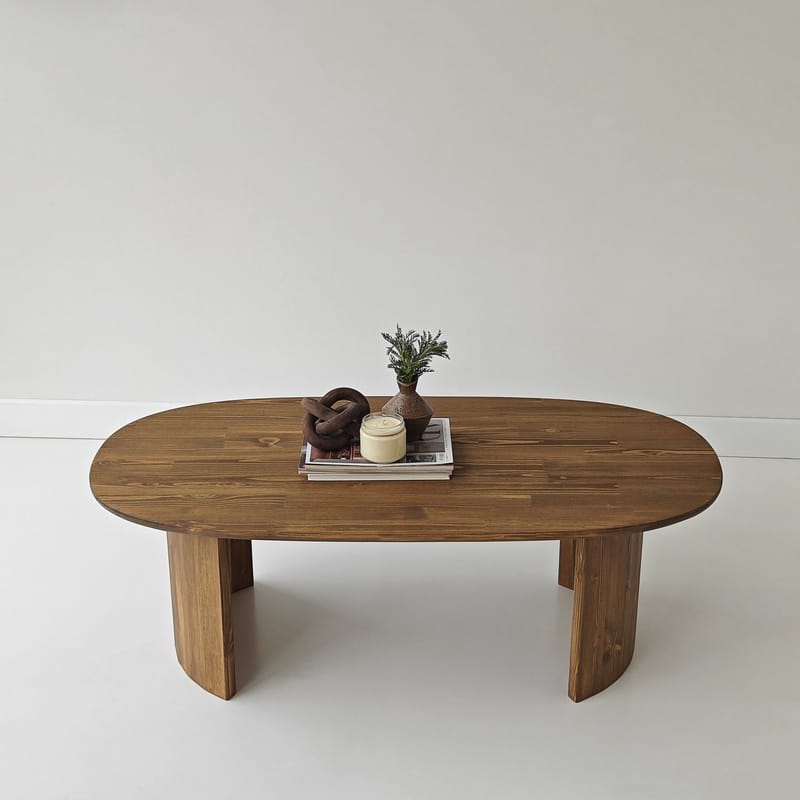 Renvik Sofabord 120x40x60 cm - Valnøtt - Møbler - Bord - Sofabord