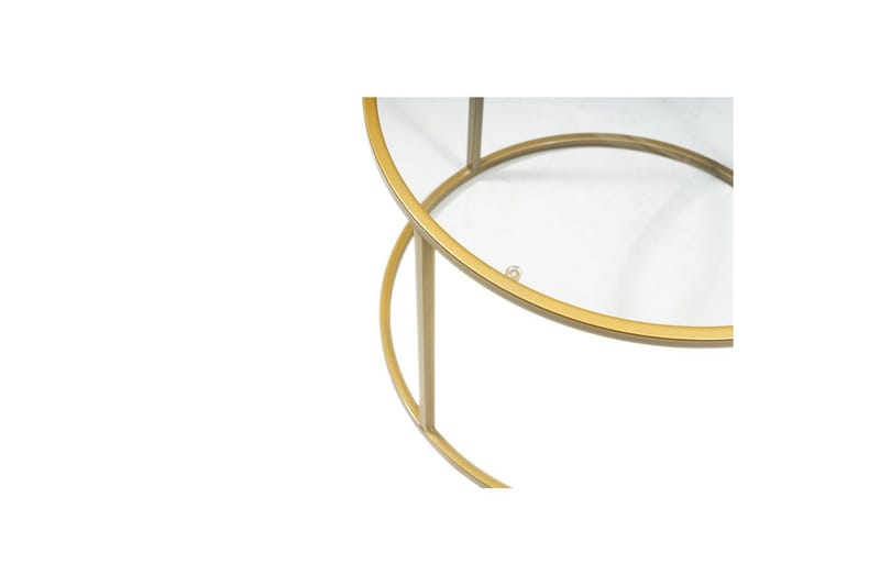 Retzow Stuebord 60 cm - Gull - Møbler - Bord - Sofabord