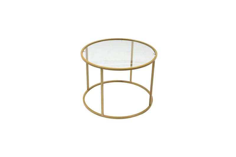 Retzow Stuebord 60 cm - Gull - Møbler - Bord - Sofabord