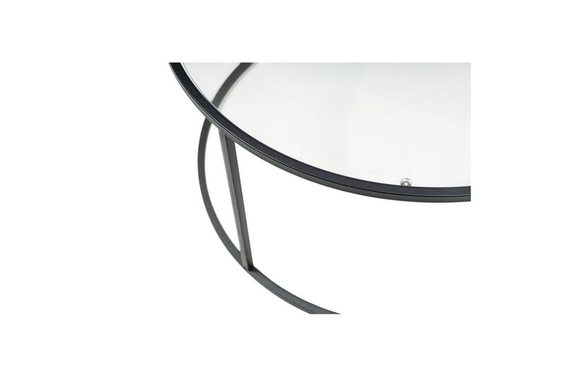 Retzow Stuebord 80 cm - Sort - Møbler - Bord - Sofabord