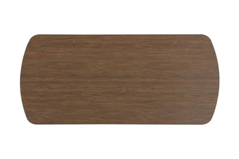 Richeto Ribbet Spisebord 180x100 cm med Tre- og Røkt Eik-utseende - Mørkebrun - Møbler - Bord - Spisebord & kjøkkenbord
