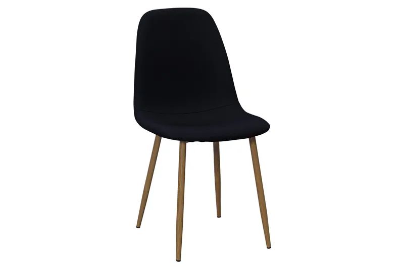 Richeto spisebord 210 cm eik + 8 stk. Nibe stol svart med eikeben - Eik - Møbler - Bord - Spisegrupper