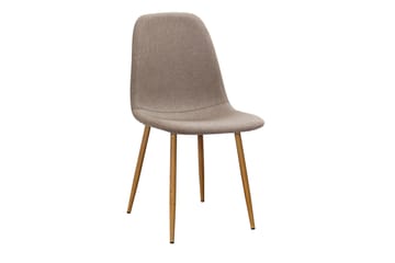 Richeto spisebord 240 cm eik + 8 stk. Nibe stol brun med eikeben - Eik - Møbler - Bord - Spisegrupper