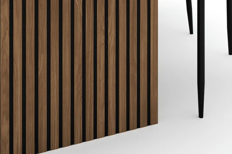 Richeto spisebord 240 cm med 6 Sawako stoler - Røkt eik - Møbler - Bord - Spisegrupper
