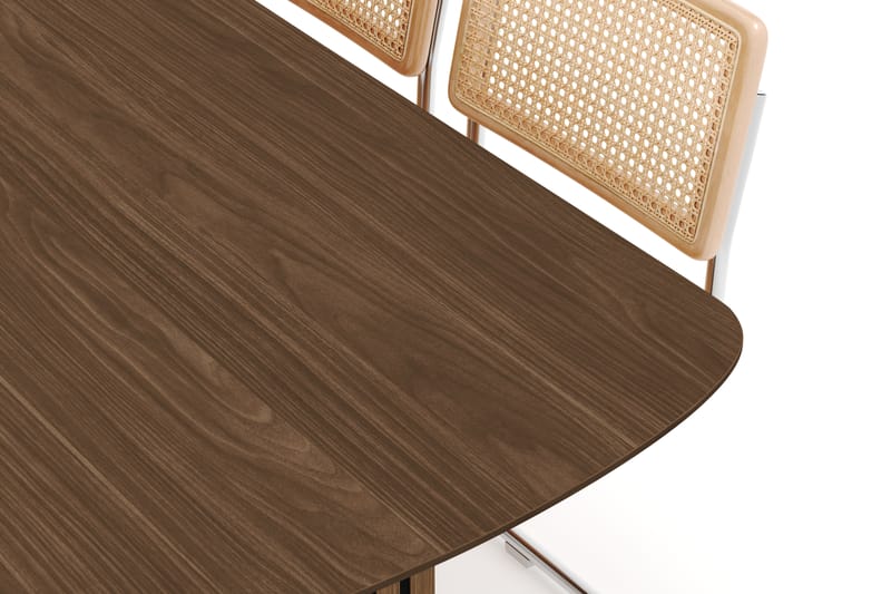 Richeto Spisebord 240 cm med 6 stk Build Matstkolar - Røyket Eik - Møbler - Bord - Spisegrupper