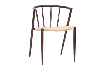 Richeto spisebord 240 cm med 6 Winston spisestoler - Røkt eik - Møbler - Bord - Spisegrupper