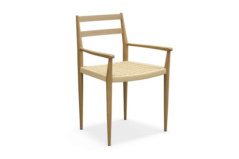 Richeto Spisebord 240 cm med 8 Jamna Armstoler - Brun - Møbler - Bord - Spisegrupper