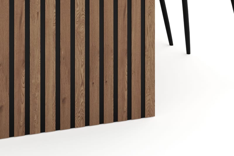 Richeto Spisegruppe 240 cm med 6 Polar Spisestoler - Naturlig finish - Møbler - Bord - Spisegrupper