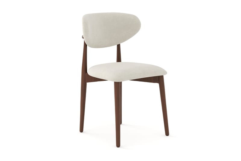 Richeto Spisegruppe 240 cm Røkt eik med 6 Molly Spisestoler - Røkt eik/Beige - Møbler - Bord - Spisegrupper