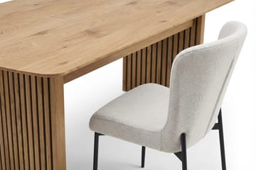 Richeto Spisegruppe Eik 240 cm med 6 Elsie Spisestoler - Eik - Møbler - Bord - Spisegrupper