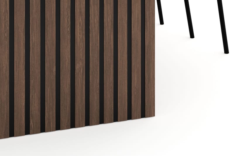 Richeto Spisegruppe Røkt Eik 240 cm med 6 Gemmiano Spisestoler - Røyket Eik - Møbler - Bord - Spisegrupper