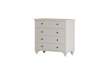 Rihana Sminkebord 90 cm - Matt Hvit - Oppbevaring - Oppbevaringsmøbler - Kommode - Entrekommode