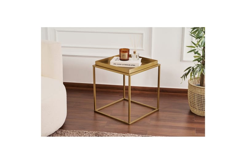 Rilo Sofabord 45 cm - Gull - Møbler - Bord - Sofabord