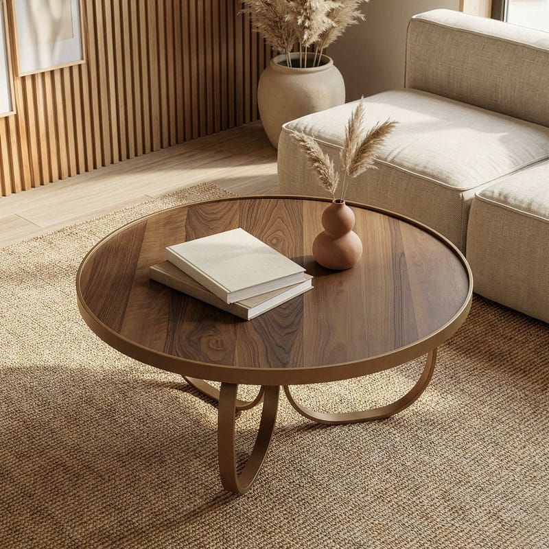 Rirena Sofabord 110 cm - Valnøtt - Møbler - Bord - Sofabord