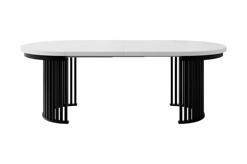 Rivale Matbord 100 cm Rund - Brun/Svart - Møbler - Bord - Spisebord & kjøkkenbord