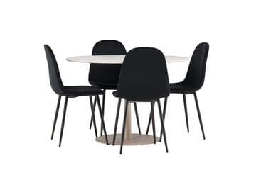 Round Dining Set Venture Home - Møbler - Bord - Spisegrupper