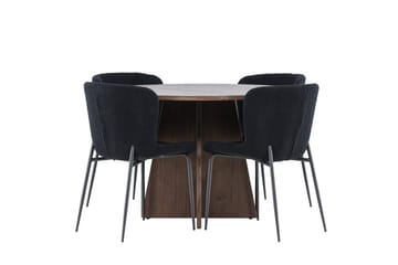 Round Dining Set Venture Home - Møbler - Bord - Spisegrupper