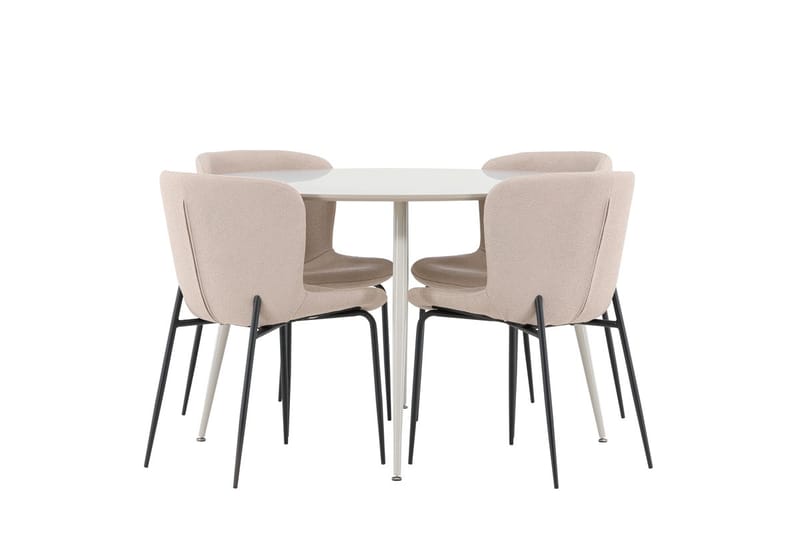 Round Dining Set Venture Home - Møbler - Bord - Spisegrupper