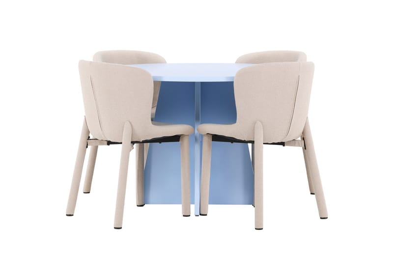 Round Dining Set Venture Home - Møbler - Bord - Spisegrupper