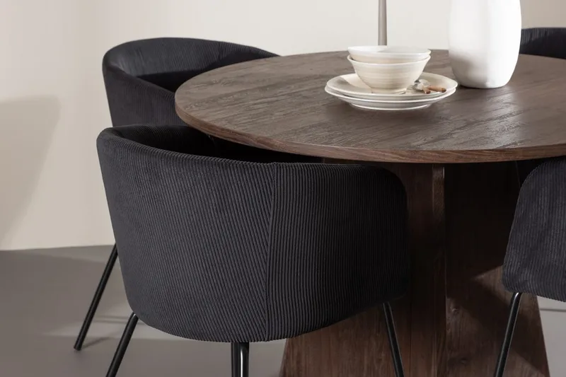 Round Dining Set Venture Home - Møbler - Bord - Spisegrupper