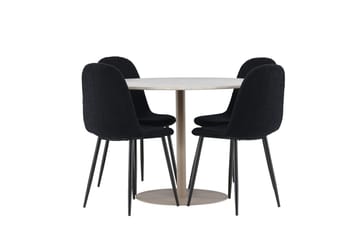 Round Dining Set Venture Home - Møbler - Bord - Spisegrupper