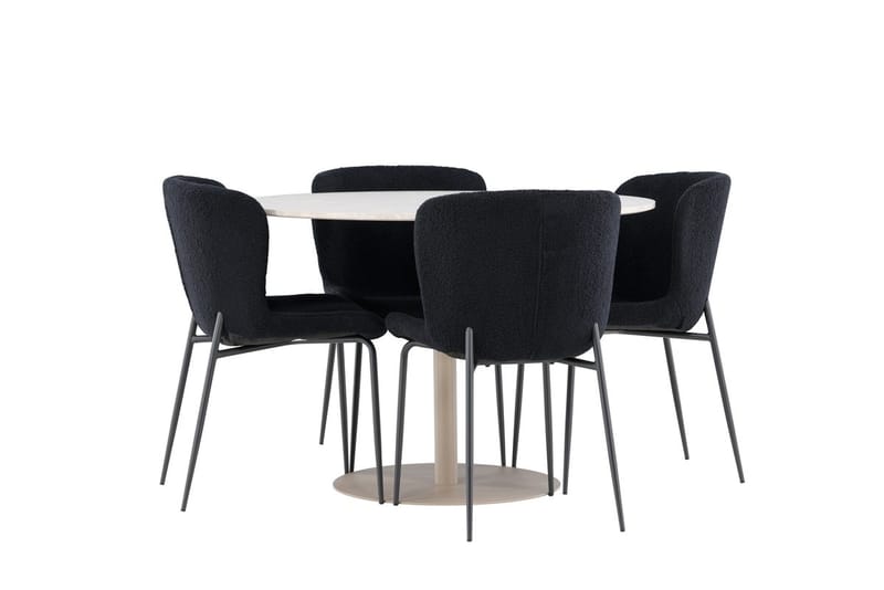 Round Dining Set Venture Home - Møbler - Bord - Spisegrupper