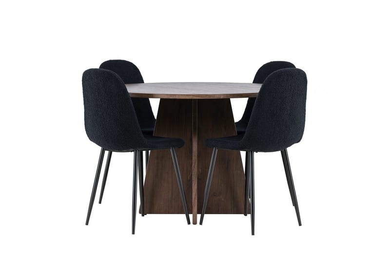 Round Dining Set Venture Home - Møbler - Bord - Spisegrupper