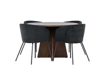 Round Dining Set Venture Home - Møbler - Bord - Spisegrupper