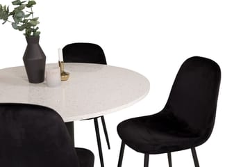 Round Dining Set Venture Home - Møbler - Bord - Spisegrupper
