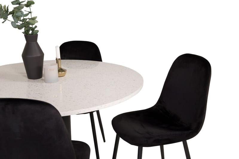 Round Dining Set Venture Home - Møbler - Bord - Spisegrupper
